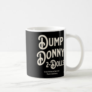 Caneca De Café Despejar Donny 2 Bonecas Duas Bonecas Trump Tarifa