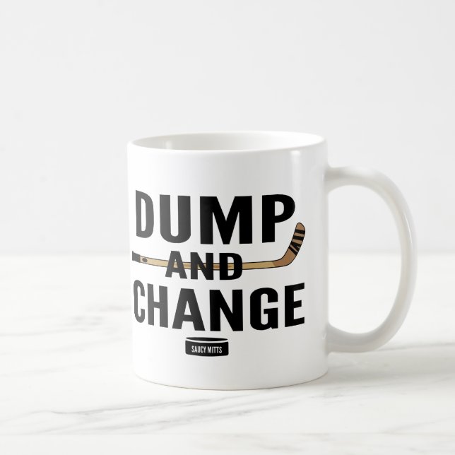 Caneca De Café Despejar e Mudar Hóquei (Direita)