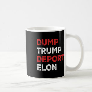 Caneca De Café Despejar Trump Deportar Elon
