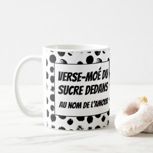Caneca De Café Despeje um pouco de açúcar