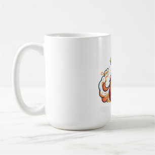 Caneca De Café Desperte Seu Potencial Foguete Cerebral Motivacion