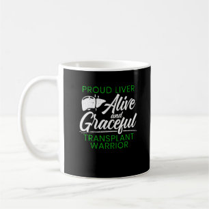 Caneca De Café Destinatário Orgão do Guerreiro do Transplante Hep