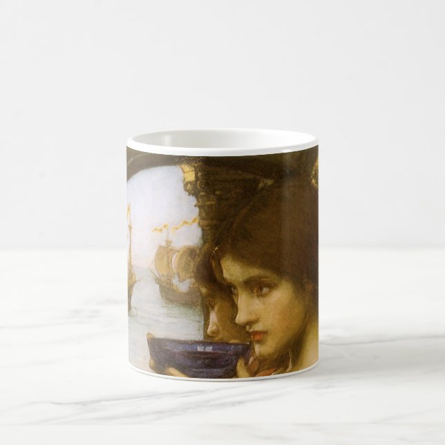 Caneca De Café Destino por John William Waterhouse (Centro)