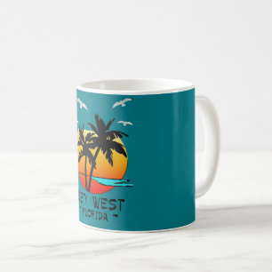 CANECA DE CAFÉ DESTINO TROPICAL DE KEY WEST FLORIDA