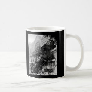 Caneca De Café Destruição em Montparnasse, desastre do trem da