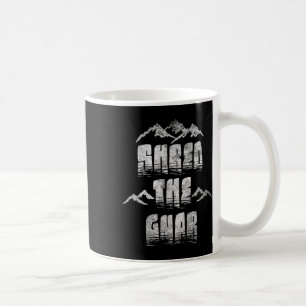 Caneca De Café Destruiu O Gnar Extreme Snowboard Mountain