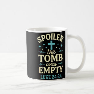 Caneca De Café Desvendando: O Túmulo Estava Vazio - Páscoa Cristã