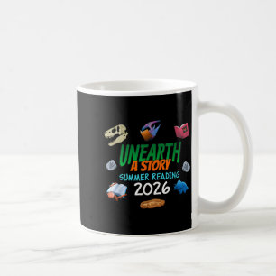 Caneca De Café Desvendar uma história verão leitura 2026