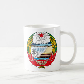 Caneca De Café Detalhe da brasão da Coreia do Norte