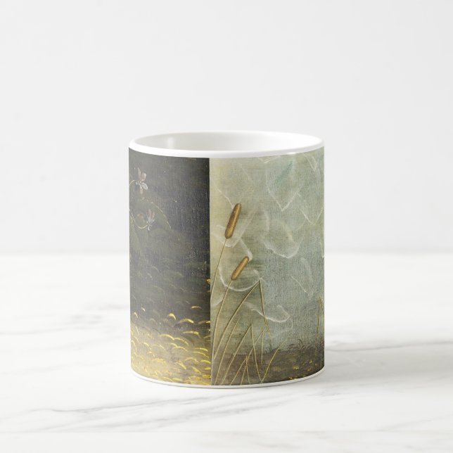 Caneca De Café Detalhe do fundo do "Nascimento de Vênus" (Centro)