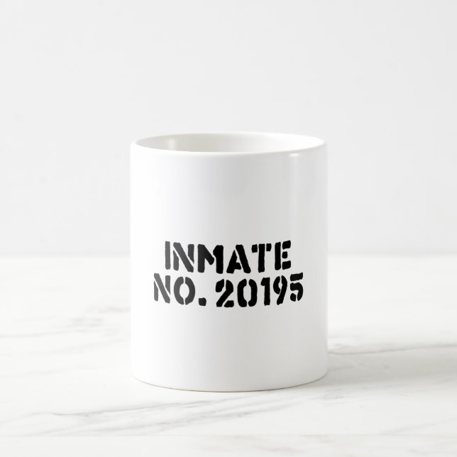Caneca De Café detento No. 20195 (Centro)