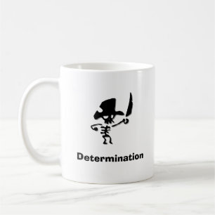 Caneca De Café Determinação de Pirata