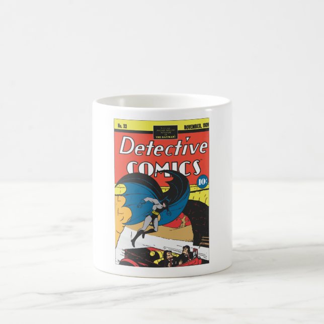 Caneca De Café Detetive História em quadrinhos nº 33 (Centro)