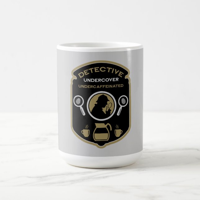 Caneca De Café Detetive Themed Gift (Centro)