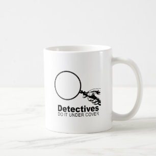 Caneca De Café detetives fazem isso disfarçados