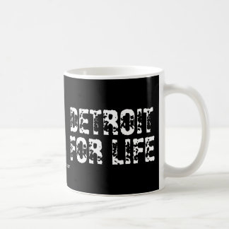 Caneca De Café Detroit para a vida