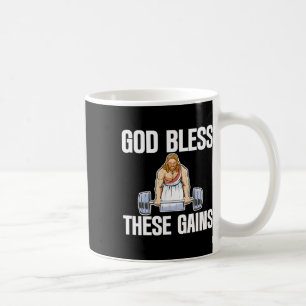 Caneca De Café Deus abençoe Destes Ganhos Na Construção De Pormen