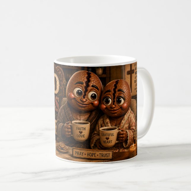 Caneca De Café Deus Abençoe Este Lar (Frente Esquerda)