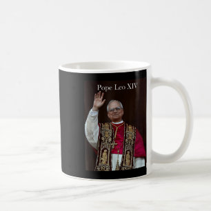 Caneca De Café Deus abençoe Papa Leo Xiv Papa Leo Xiv Papa Camisa