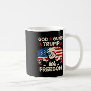 Caneca De Café Deus Armas Trump Liberdade Republicano Conservador