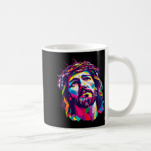 Caneca De Café Deus Cristão Christus Religioso Acredite Abençoado