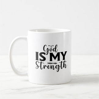 Caneca De Café Deus é a minha força