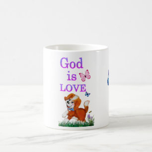 Caneca De Café Deus é amor