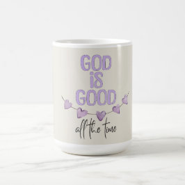 Caneca De Café Deus é bom o tempo todo