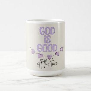 Caneca De Café Deus é bom o tempo todo