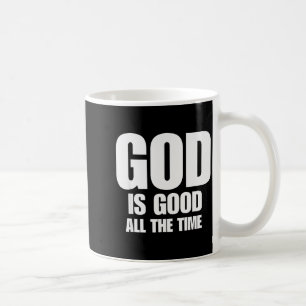 Caneca De Café Deus É Bom Todo O Tempo Motivação Inspiradora