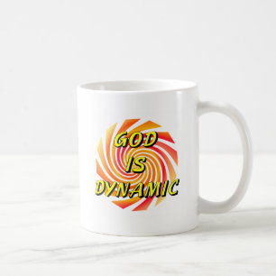 Caneca De Café Deus é Cristão Dinâmico