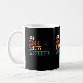 Caneca De Café Deus É O Meu Fornecedor