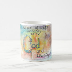 Caneca De Café Deus e Pátria