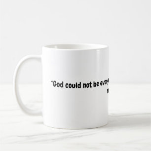 Caneca De Café Deus fez as mães cansadas