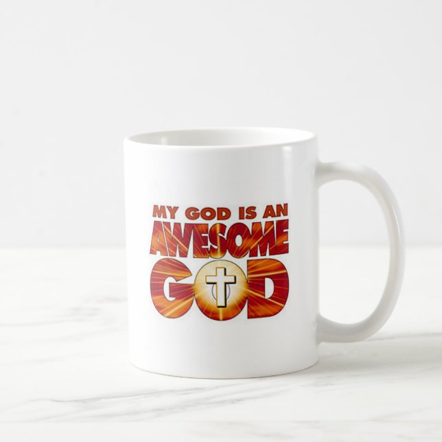 Caneca De Café DEUS impressionante (Direita)