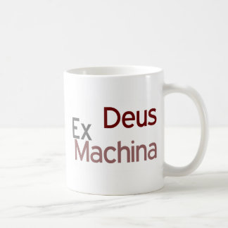 Caneca De Café Deus Machina ex