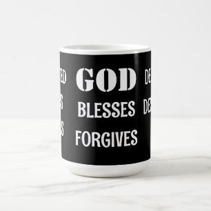 Caneca De Café DEUS ME CONCEBEU" Latte Mug