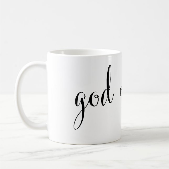 Caneca De Café deus morgon Good Morning Swedish Mug (Esquerda)