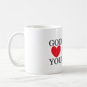 Caneca De Café Deus o coração