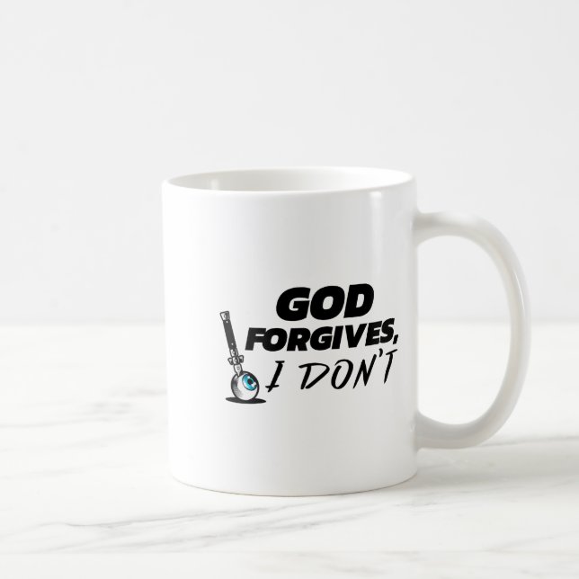 Caneca De Café Deus Perdoa Eu Não - Adultério Escarnecido Div (Direita)