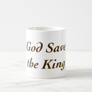 Caneca De Café Deus Salve o Rei