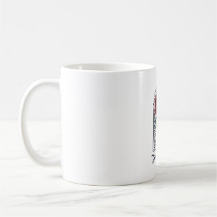 Caneca De Café Deus Tem Isso Fé Floral Vintage