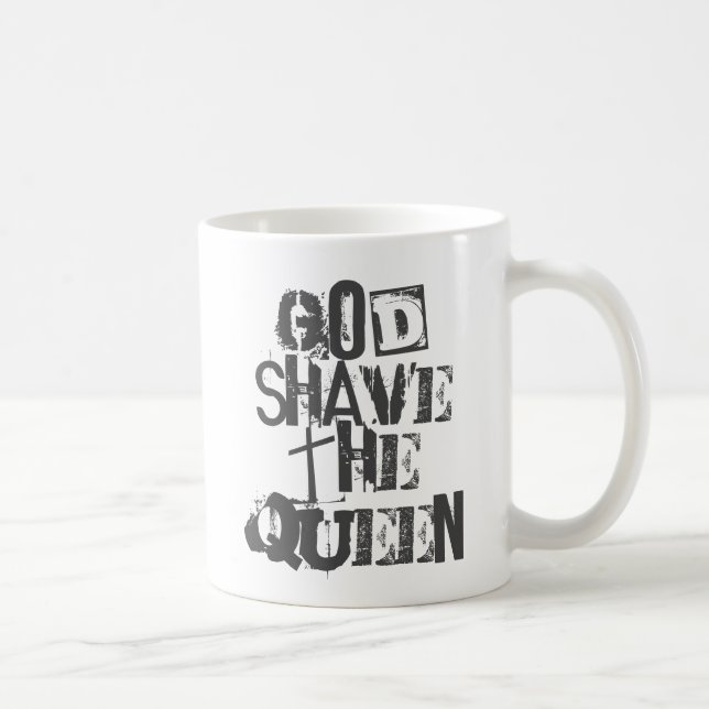 Caneca De Café Deus Tenha a Rainha (Direita)