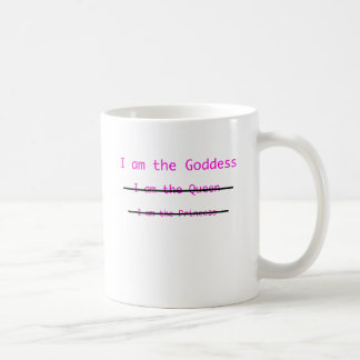 Caneca De Café Deusa com linhas