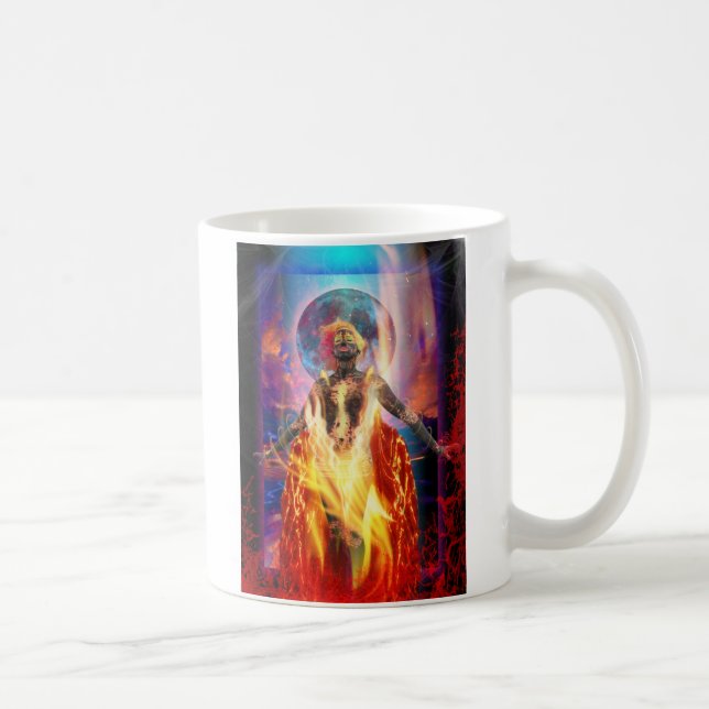 Caneca De Café Deusa de Fire PELE (Direita)