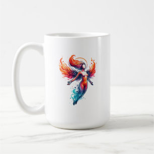 Caneca De Café Deusa do Gelo de Fogo Celestial