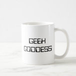 Caneca De Café Deusa geek Engraçado Humor STEM Science Matemática<br><div class="desc">Esta caneca divertida vai iluminar seu dia! As palavras "GODDESS GEEK" são de uma fonte futurista. Perfeito para qualquer pessoa em ciência,  tecnologia,  engenharia ou matemática!</div>