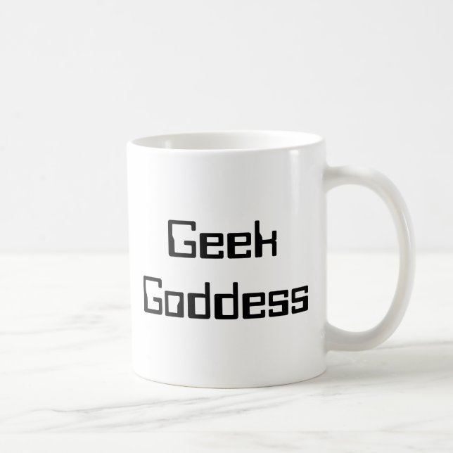 Caneca De Café Deusa geek Engraçado Humor STEM Science Matemática (Direita)