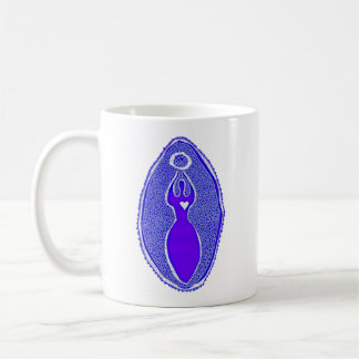 Caneca De Café Deusa Saraswati Yoni Art Mug