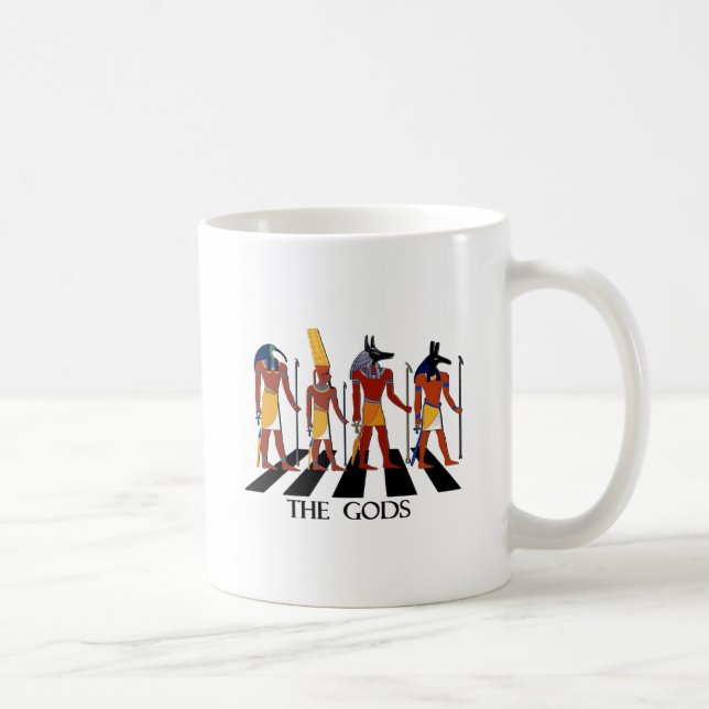 Caneca De Café Deuses da estrada da abadia (Direita)